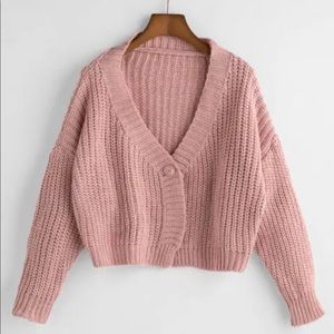 Cropped cardigan